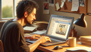 comment ouvrir les fichiers odt