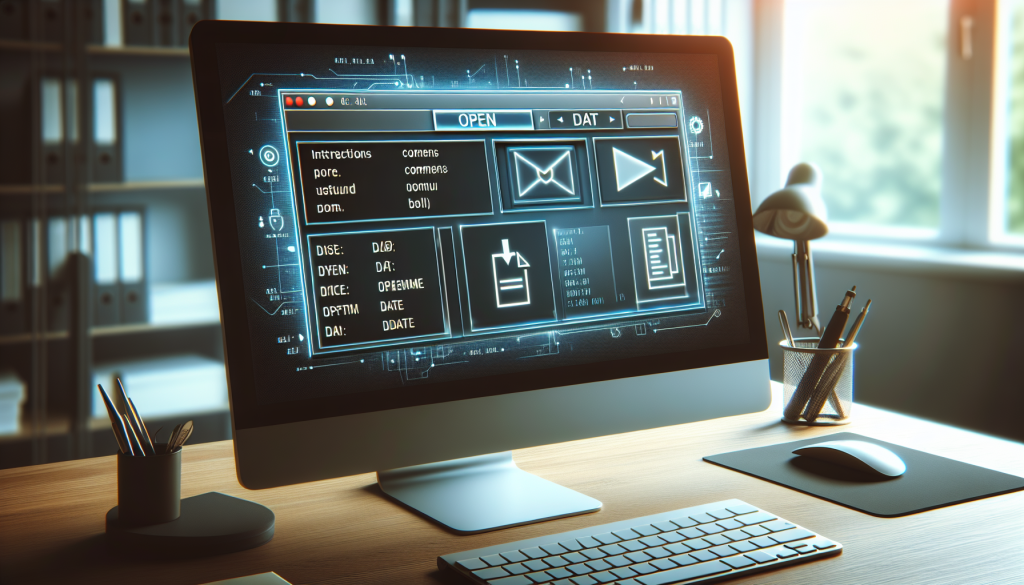 comment ouvrir un fichier dat