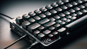 sur un clavier cherry utiliser un adapter logitech