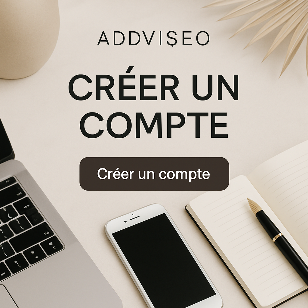 addviseo créer un compte