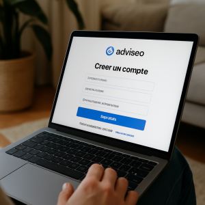 addviseo créer un compte