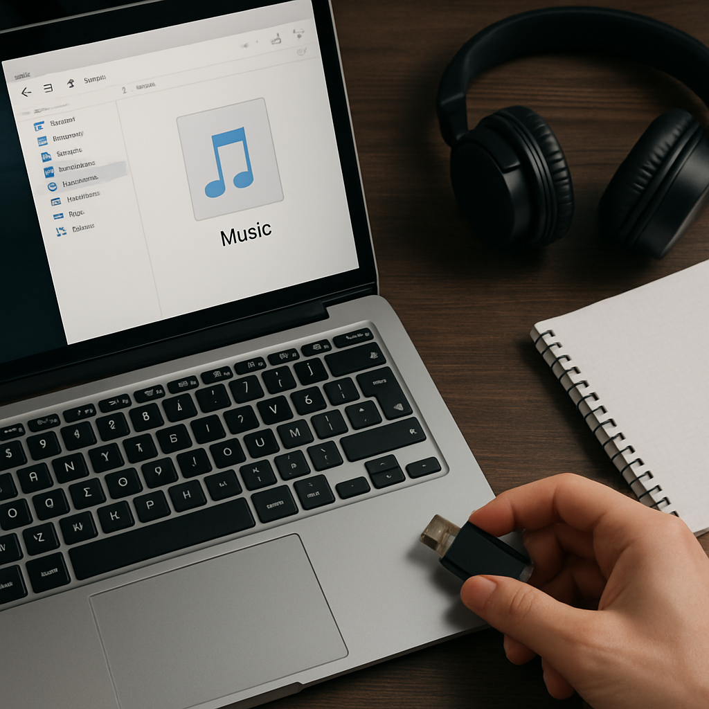 comment enregistrer de la musique sur une clé usb