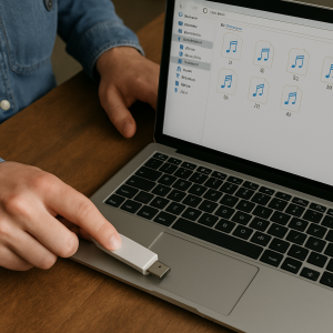 comment enregistrer de la musique sur une clé usb